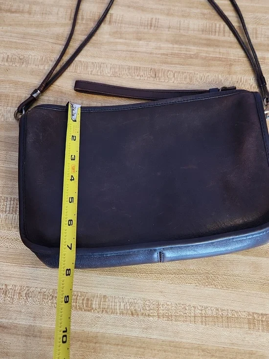 VTG COACH Leather Shoulder Crossbody Bag - Picture 15 of 16